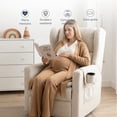 thumbnail image 2 of Sillon Reclinable Giratorio Con Mecedora Möma Nido Beige, 2 of 7