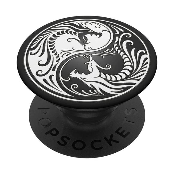 PopSockets PopSockets Adhesivo PopSockets Yin Yang Dragon PopGrip