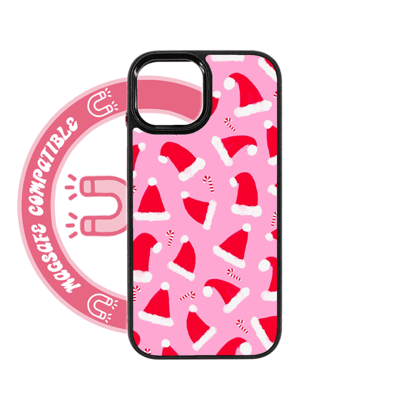 abbyrose Santa Hats MagSafe iPhone Case for iPhone 15 Pro