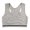 Grey, variant on Durtebeua Girls' Kids Seamless Sports Bra White,A