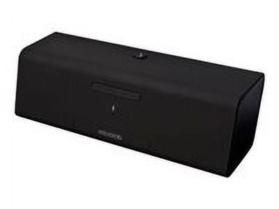 Microlab MD212 Wireless Bluetooth Portable Stereo Speaker w/ Microphone Rechargeable Battery Retractable Tray (White)