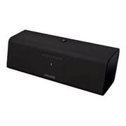 Microlab MD212 Wireless Bluetooth Portable Stereo Speaker w/ Microphone Rechargeable Battery Retractable Tray (White)