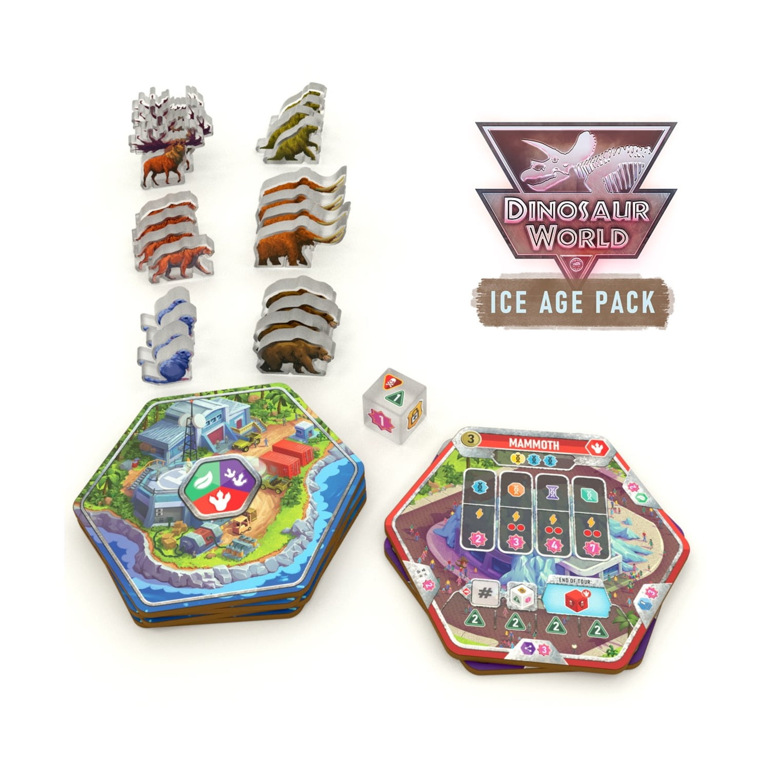 Dinosaur World: Ice Age Pack by Pandasaurus Games - SEALED