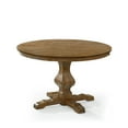 thumbnail image 5 of GDF Studio Remuda Rustic Wood Circular Dining Table, Natural, 5 of 9