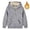 Grey, variant on Kids Boys Girls Sherpa Lined Zip Up Hoodie Jacket Fleece Lined Warm Winter Coat for Toddler Children Ages 1-12 Years