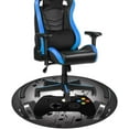 thumbnail image 2 of Botoutin Gaming Chair Mat Round Hardwood Floor Office Chair Mats with 47" x 47", Gray, 2 of 7