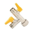 thumbnail image 1 of fastboy RV Valve de Dérivation par Temps Froid Passer Valve RV Accessoires T-Shape Valve de Dérivation Durable Compatible, 1 of 6