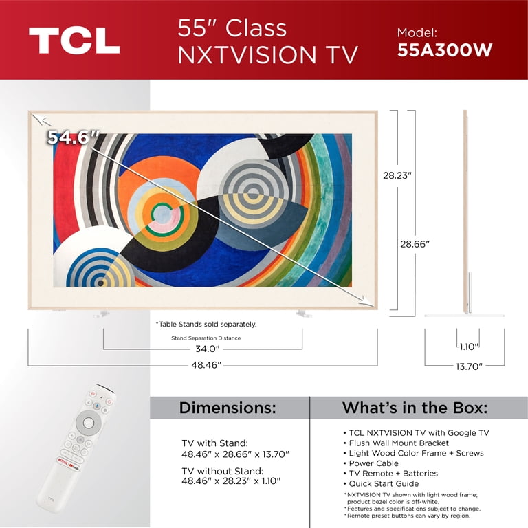 TCL 55インチ　TV TCL 55