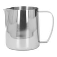 thumbnail image 2 of Milk Frother Cup, Milk Frothing Pitcher Stainless Steel Tip Mouth Milk Steaming Pitcher 450ml, 2 of 8