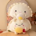 thumbnail image 3 of Almohada de peluche Dumpling Juguete de comida de dibujos animados Lindo Dumpling Almohada Juguete Huevo Dumpling, 3 of 7