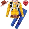 thumbnail image 2 of Pijama de Jessie Woody para niños y niñas, camisón de manga larga, trajes de dormir para niños de 4 a 10 años, ropa de primavera, 2 of 4