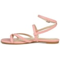 thumbnail image 3 of Journee Womens Serissa Multi Strap Flat Sandals, 3 of 9