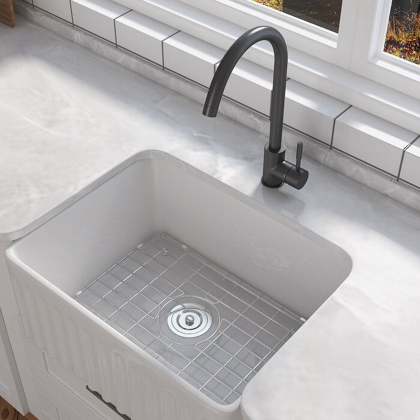 DeerValley DV-K022G02 Stainless Steel Kitchen Sink Bottom Grid, 18 7/8" x 12 9/16"