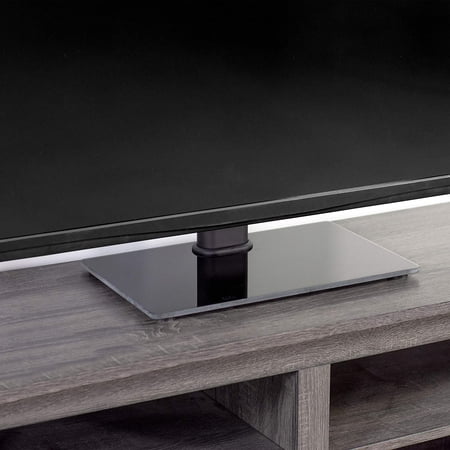 tv stand inch universal flat cable management vesa led mount walmart tabletop vivo tempered lcd screens base glass