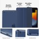 thumbnail image 3 of Funda para iPad de 9.ª, 8.ª y 7.ª generación (2021/2020/2019), carcasa trasera fina translúcida de TPU suave y esmerilada, 3 of 4