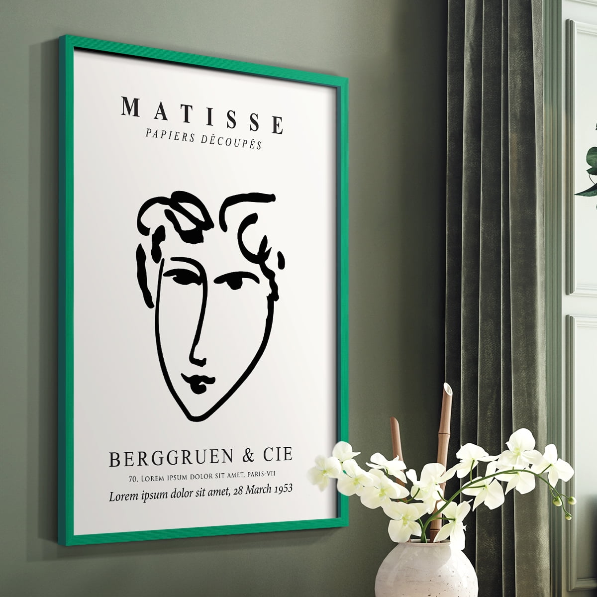 Matisse LXXVI Framed Print - Solid Wood
