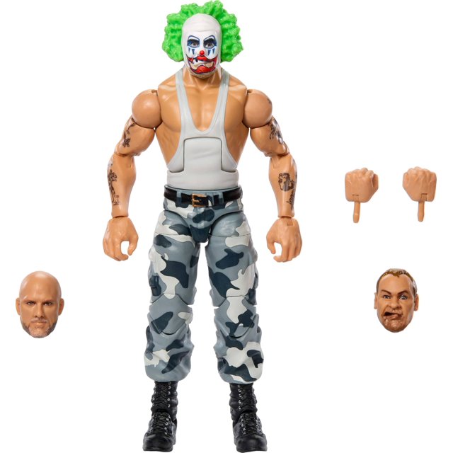 Figura de acción Mattel WWE Elite Collection Bushwhacker Luke