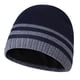 thumbnail image 1 of Gorro de invierno cálido de punto con puños lisos y estilo trineo, 1 of 5
