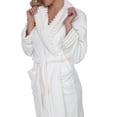 thumbnail image 2 of White Mark Women's and Women's Plus Super Soft Lounge Robe, 2 of 8