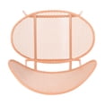 thumbnail image 6 of Hamdan Outdoor Dining Chair, Set of 2, Matte Orange, 6 of 9