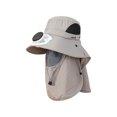 thumbnail image 1 of Guardurnaity Gorra de carga solar USB con ventilador. Mantente fresco y elegante en cualquier lugar. Gorra con ventilador solar. Sombrero con Sombreros Gris claro, 1 of 6