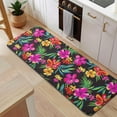 thumbnail image 5 of Pioneer Flower Floral Print Pattern Kitchen Rug Mat,Kitchen Runner Rugs Non Skid Washable,Decorative Kitchen Floor Mats for Kitchen,Sink,Laundry,17"x47.2", 5 of 7