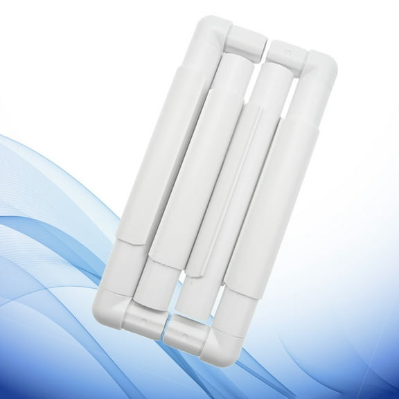 BESTYASH Quilting Square Frame Plastic for Needlepoint Crafts White 1 Set