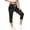 Camo Army, variant on Women's Cropped Sweatpants Capri Jogger Pants with Drawstring Waist and Side Pockets for Running Lounge Yoga