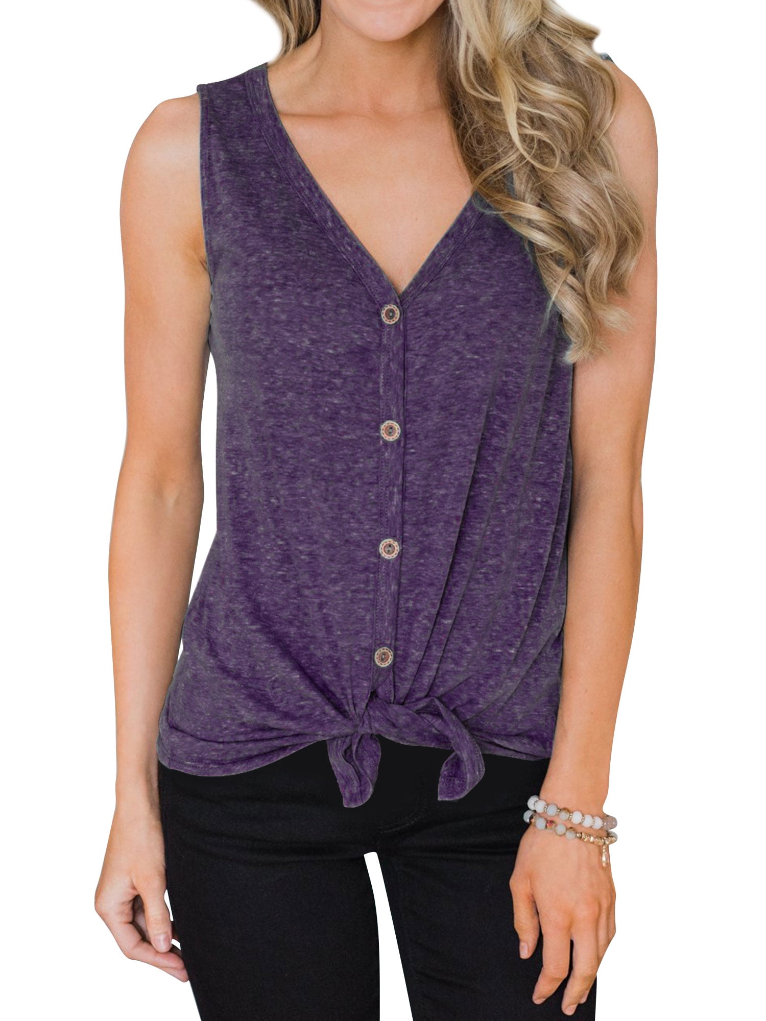 front buttoned tops