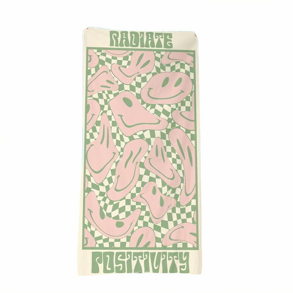 AUQ Beach Towels,Airy Light Build Beach Towels Oversized,Compact Fiber Mesh Quick Dry Beach Towel,Style1,35"x71"