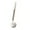 White, variant on Stiff Bristle Brush for Cleaning Long Handle 28cm, Hard Bristle Cleaning Brush with 360 Rotating Head, for Pots, Tiles, Bathtubs, Kitchen and Bathroom