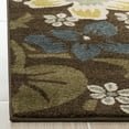 thumbnail image 3 of SAFAVIEH Newbury Christabella Bordered Area Rug, Brown/Blue, 8' x 10', 3 of 8