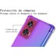 thumbnail image 4 of czcpp-DABUNA Funda para Moto Edge 50 Fusion Case Uso Rudo,Transparente Colores Degradados Protectora de Cámara Anticaída Carcasa Bumper(Púrpura Azul), 4 of 4