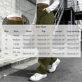 thumbnail image 3 of Sunnin Women Solid Color Button Elastic Waist Cargo Pants Casual Loose Hiking Lounge Pants with Pockets, 3 of 7