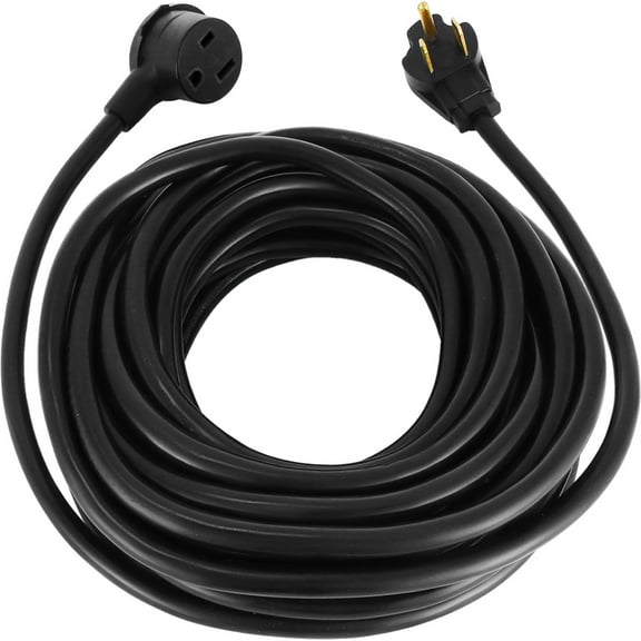 VEVOR 25ft 40A Welder Extension Cord, Welding Power Cord with NEMA 6-50R/P, Heavy Duty with 8 AWG*3 for MIG Lincoln Plasma and Miller,  250V
