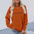 thumbnail image 2 of IDOCLOTHES I Need A Dr Pepp Sweatshirt for Women Funny Sayings Graphic Long Sleeve Shirts Cola Drinking Enthusiasts Fall Sweaters for Women Fashion Clothing Winter Tops Brown, M, 2 of 5