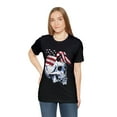 thumbnail image 6 of Streetwear Unisex Jersey Short Sleeve Skull With USA Eagle Artistic T-Shirt, 6 of 10