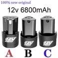 thumbnail image 2 of High Capacity 12V 6800mAh Universal Rechargeable Battery for Power Tools Electric Screwdriver Electric drill Li-ion Battery (1battery), 2 of 7