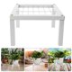 thumbnail image 1 of unbranded White Metal Plant Pedestal with Chinese Style for Household Decoration, 1 of 7