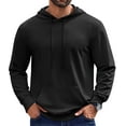 thumbnail image 4 of COOFANDY Men's Pullover Drawstring Kanga Pocket, Sweatshirts & Hoodies, 4 of 5