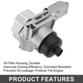 thumbnail image 4 of Enfriador de aceite del motor Adaptador de carcasa del filtro de aceite No.1704068 con tornillo para Ford Transit 2006-2014, 4 of 6