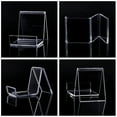 thumbnail image 4 of 12pcs Transparent Acrylic Display Stands Clear 7.6x4.5x5.3cm, 4 of 6