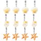 thumbnail image 1 of Juego De Ganchos Colgantes Con Forma De Concha De Estrella De Mar, Juego De Ganchos Colgantes De Acero Inoxidable, Juego De Ganchos Dobles Para Cortina Inevent HA025013-01, 1 of 7