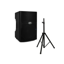 Peavey PVXp 10 10" Bluetooth Powered Loudspeaker   Speaker StandPeavey PVXp 10 10" Bluetooth Powered Loudspeaker   Speaker Stand