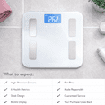 thumbnail image 2 of Greater Goods Digital Body Fat Scale, Bathroom Scale with Body Composition, BMI, Muscle Mass, Water Weight, 400 lb Capacity, Silver, 2 of 5