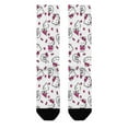 thumbnail image 2 of Hello Kitty Compression Socks For Women And Men Support Knee High Socks For Running Hiking Athletic Nursing, 2 of 7