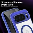 thumbnail image 7 of Allytechgroup Clear Case for Google Pixel 10 Pro XL, Compatible with Mag-safe Anti-Yellowing Slim Fit Phone Rugged Shockproof Protective Cover Compatible with Google Pixel 10 Pro XL, Darkblue, 7 of 7