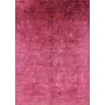thumbnail image 1 of Ahgly Company Indoor Rectangle Mid-Century Modern Hot Deep Pink Persian Area Rugs, 5' x 8', 1 of 6