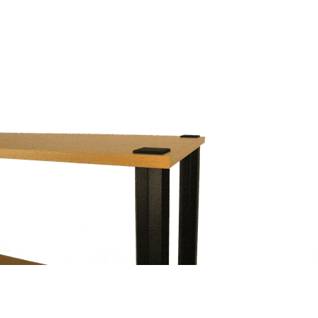Open 5 - Shelf Standard Bookcase, Multiple Finishes