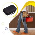 thumbnail image 3 of serony Compact Tools Bag Shock-proof Empty Storage Drill Organizer Portable Zipper Closure Work Pouch Household Organization Case Long 33*22.5*9, 3 of 5